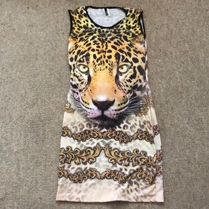 Cheetah body dress